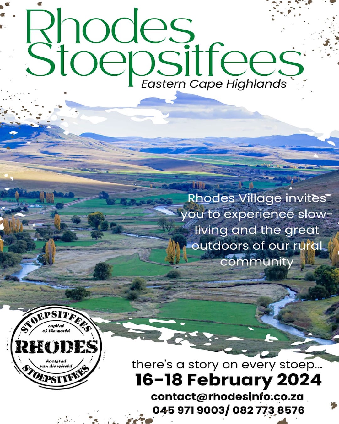 Rhodes Stoepsitfees 2024